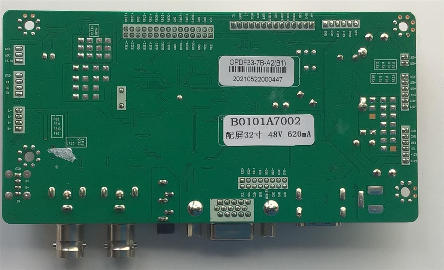 MAIN PARA MONITOR W BOX / 0E-32LEDMOD2 / NUMERO DE PARTE OPDF33-7B-A2 / D-V56-LB1-V1 / MODELO 0E-32LEDMON2 - Imagen 3